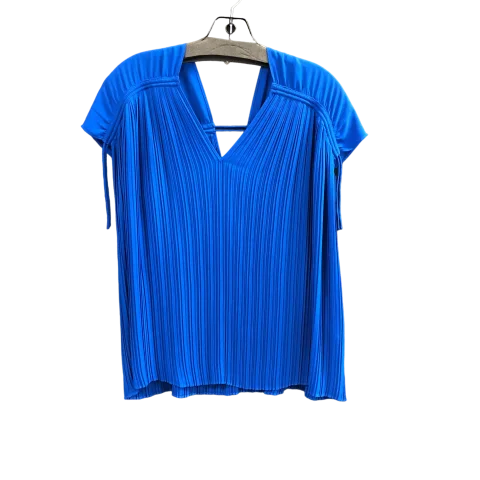 Top Sleeveless Designer By Ted Baker In Blue, Size: M