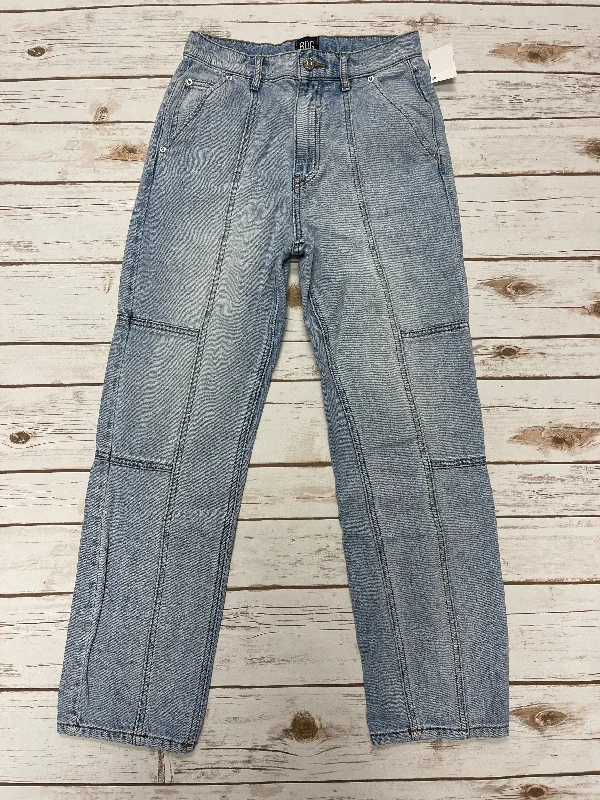 Jeans Straight By Bdg In Blue Denim, Size: 2