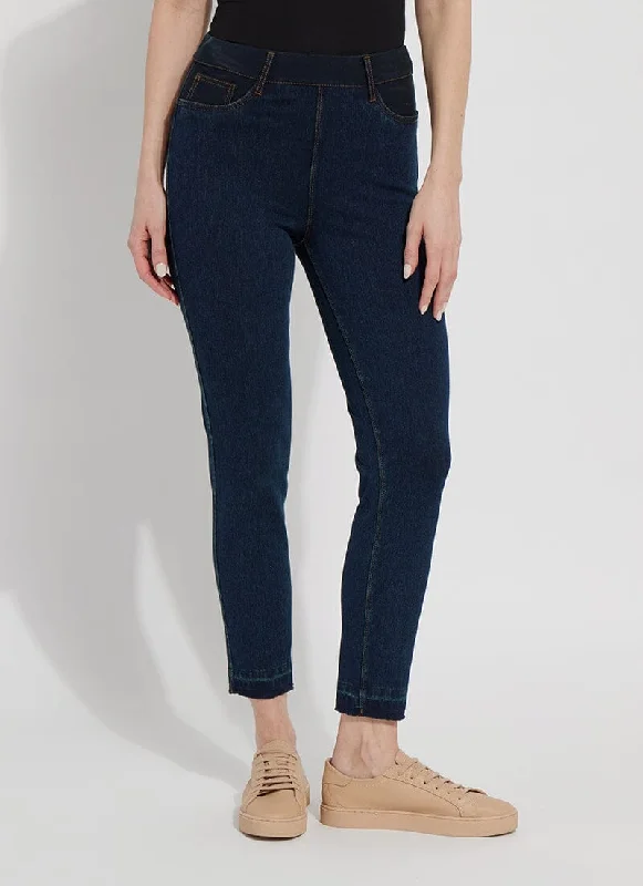 Reverse Detail Straight Leg Denim