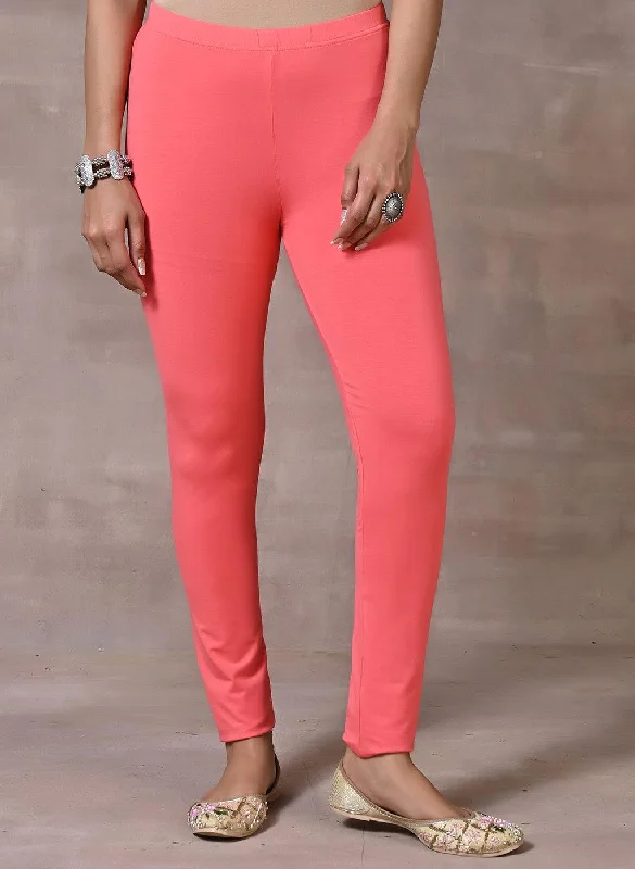 Sofia Brink Pink Skinny Fit Leggings for Women