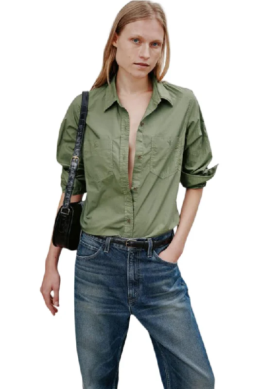 Nili Lotan Perine Shirt in Camo