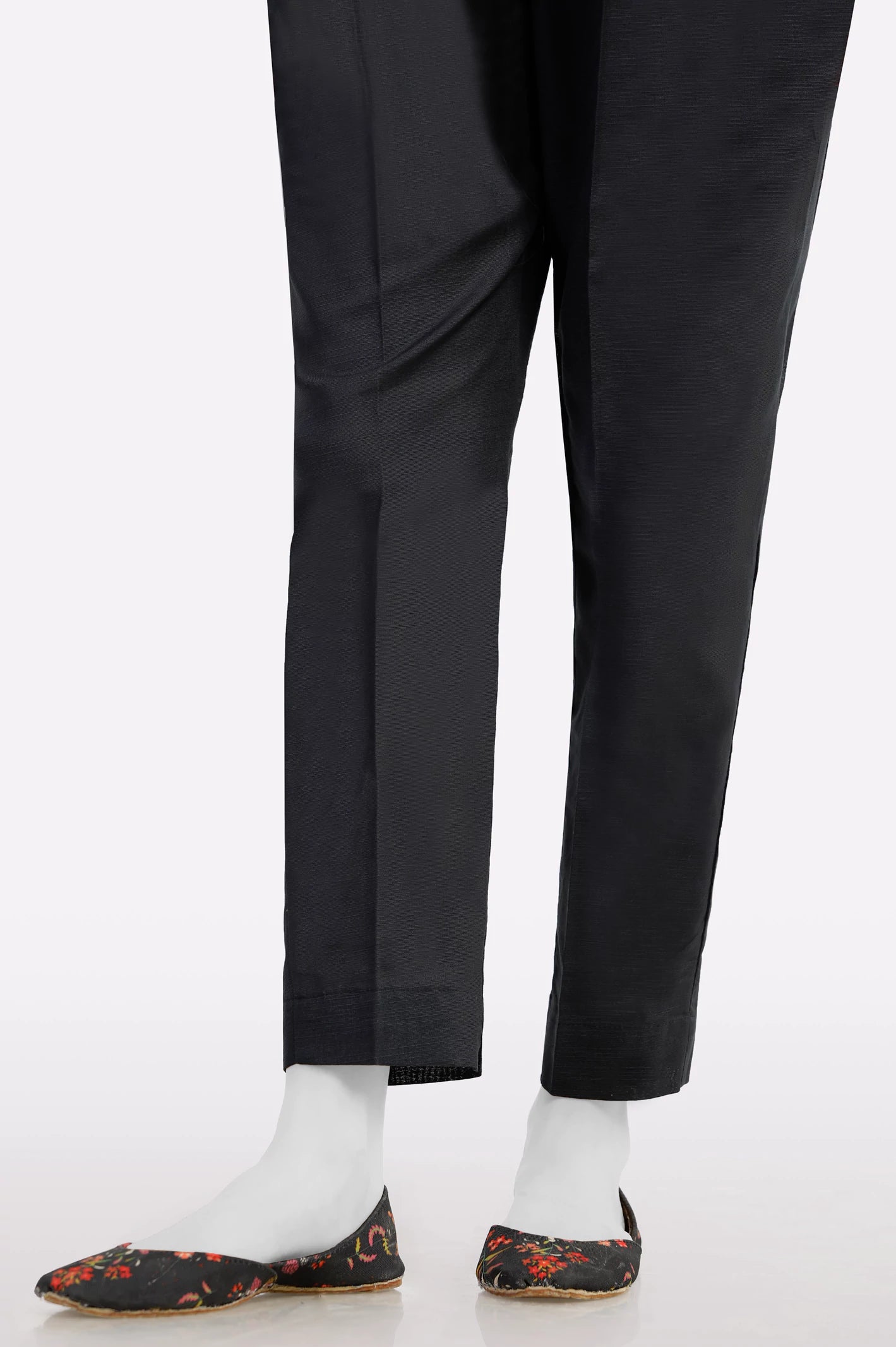 Black Plain Trouser