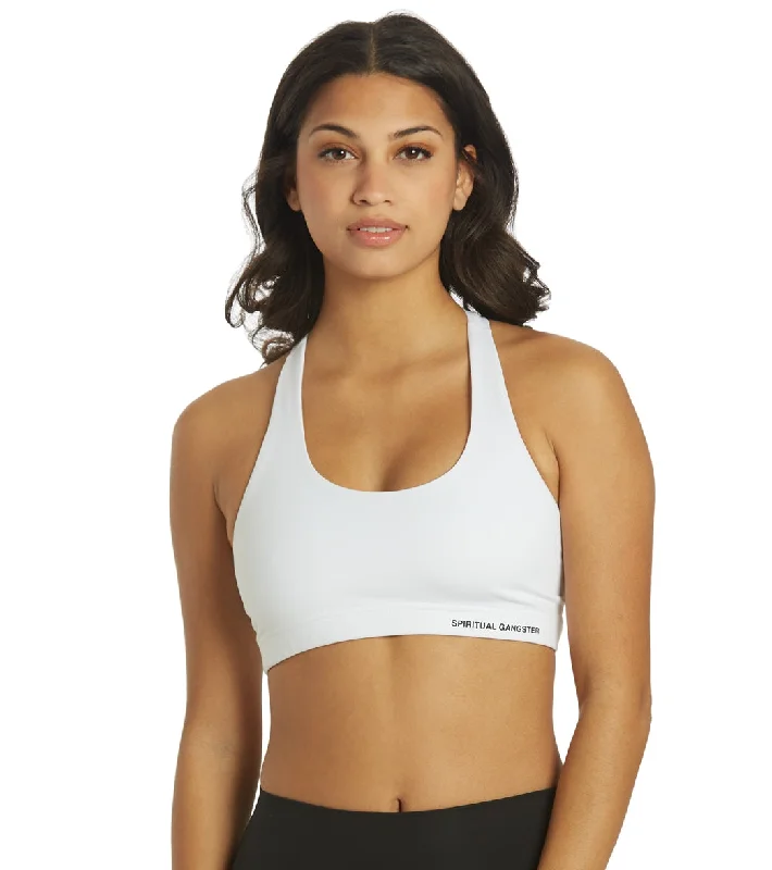 Spiritual Gangster Verve Sports Bra White