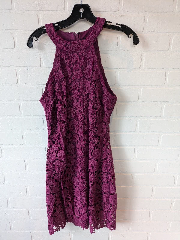 Dress Party Short By Lulus In Purple, Size: S