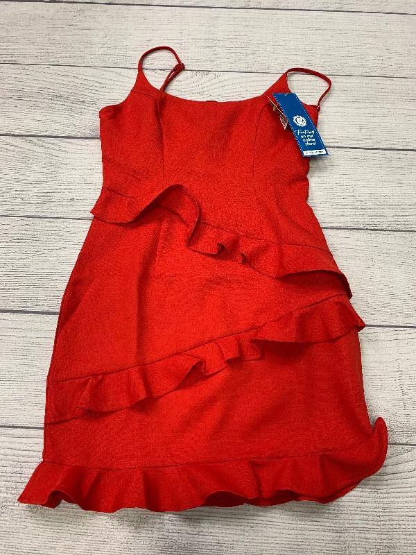 Red Dress Party Short Selfie Leslie Size M