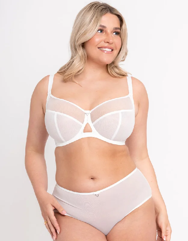 Curvy Kate Victory Side Support Balcony Bra White