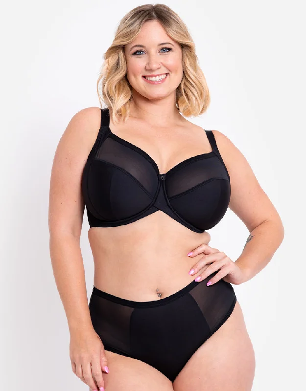 Curvy Kate WonderFully Full Cup Side Support Bra Black