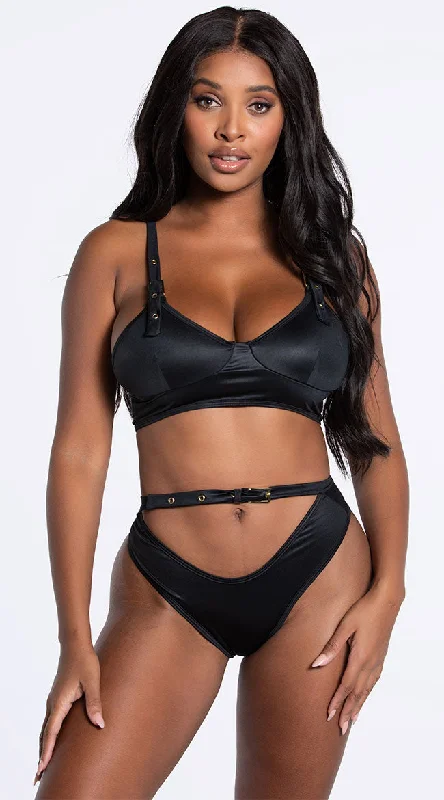 You Buckle Believe It Bra Set